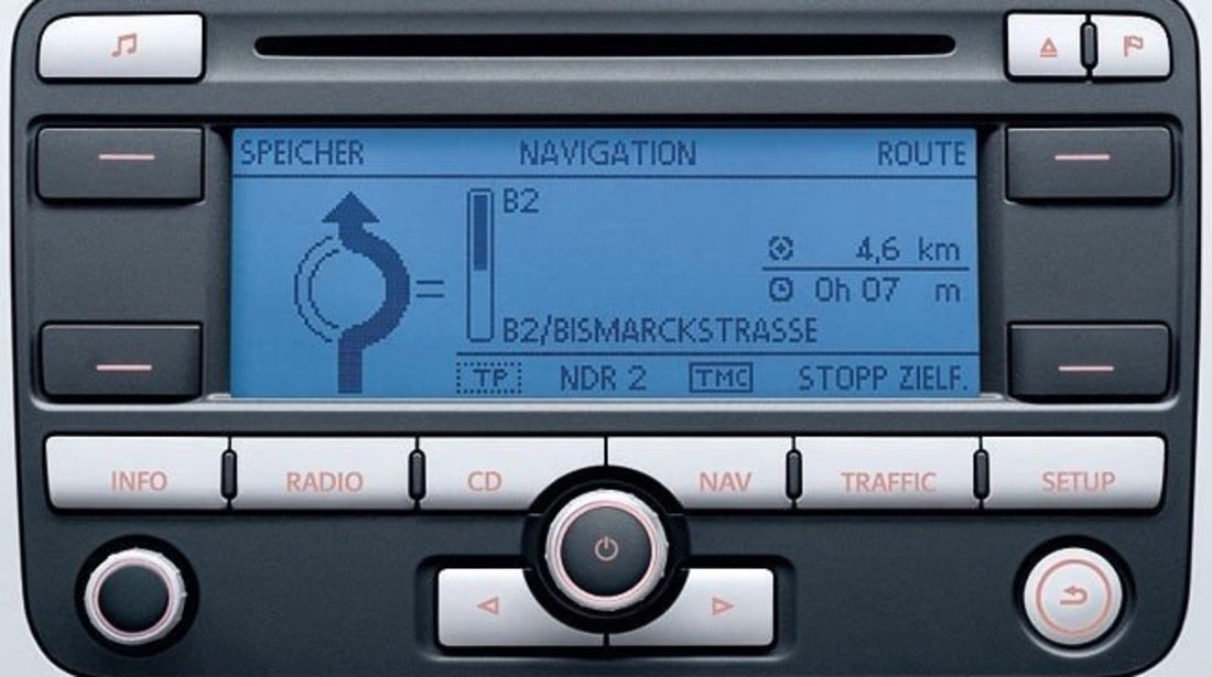 NAVIGATIE GPS MP3 GOLF 5 6 V VI TOURAN CADDY DUPA 2005 CU CABLURI SI ANETNA MUFE ETC