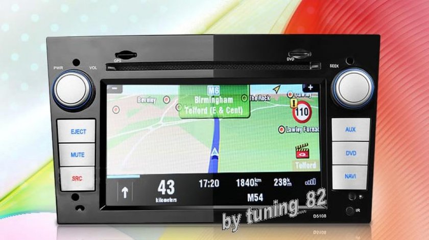 Navigatie Hifimax Hm 9819 Dedicata Opel ASTRA Rama Neagra Dvd Gps Tv Car Kit 1899 Lei