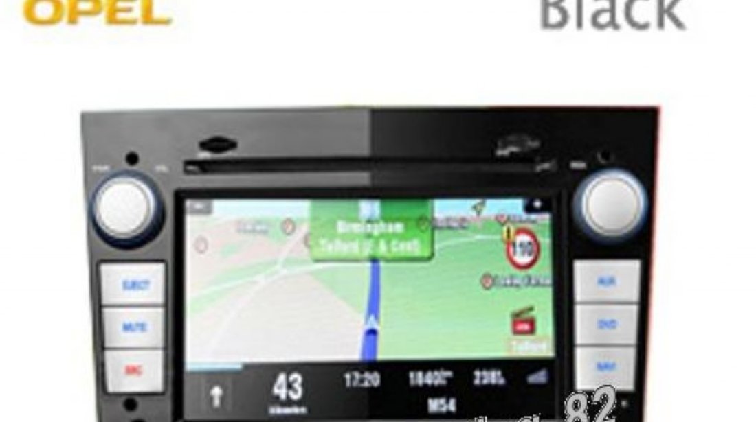 Navigatie Hifimax Hm 9819 Dedicata Opel ASTRA Rama Neagra Dvd Gps Tv Car Kit 1899 Lei