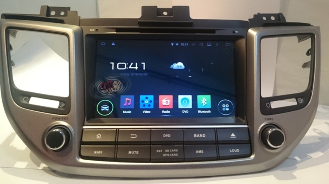 Navigatie HYUNDAI TUCSON 2015-2016 Quad Core cu Android 5.1