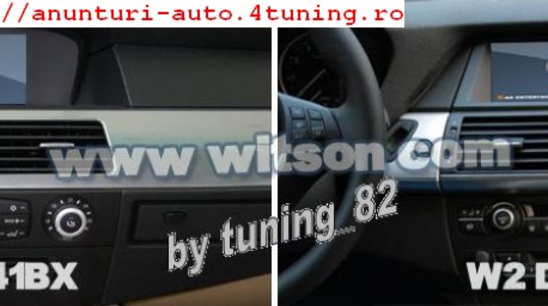 Navigatie Interfata Witson W2 D9741B Dedicata BMW E60 E70 X5 X6 Dvd Gps Carkit Usb Model 2012