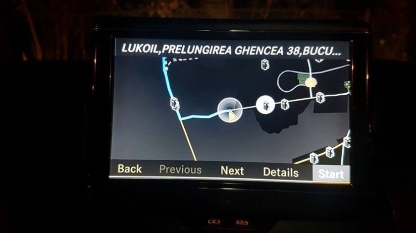 Navigatie mare completa mercedes benz c-class w204