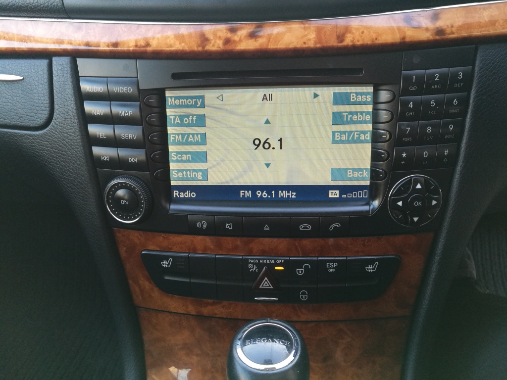 Navigatie mare Mercedes W211 S211 E-Class an 2007-2009 2.2cdi 170cp