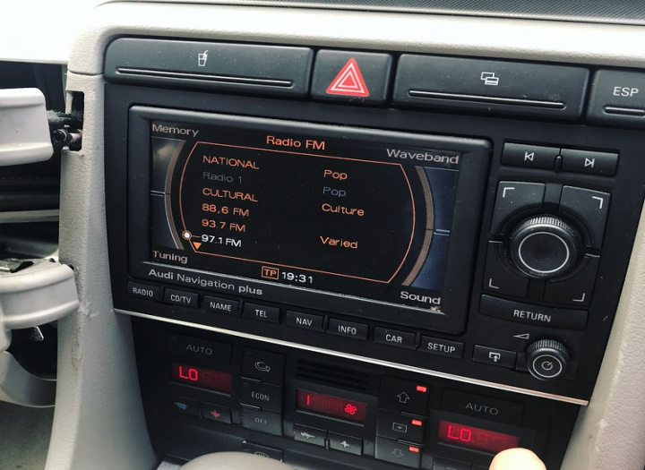 Navigatie mare RNS-E Audi A3 8P/8PA [facelift] [2004 - 2008]