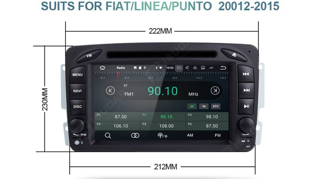 Navigatie Mercedes C-CLASS W203 NAVD-A5171