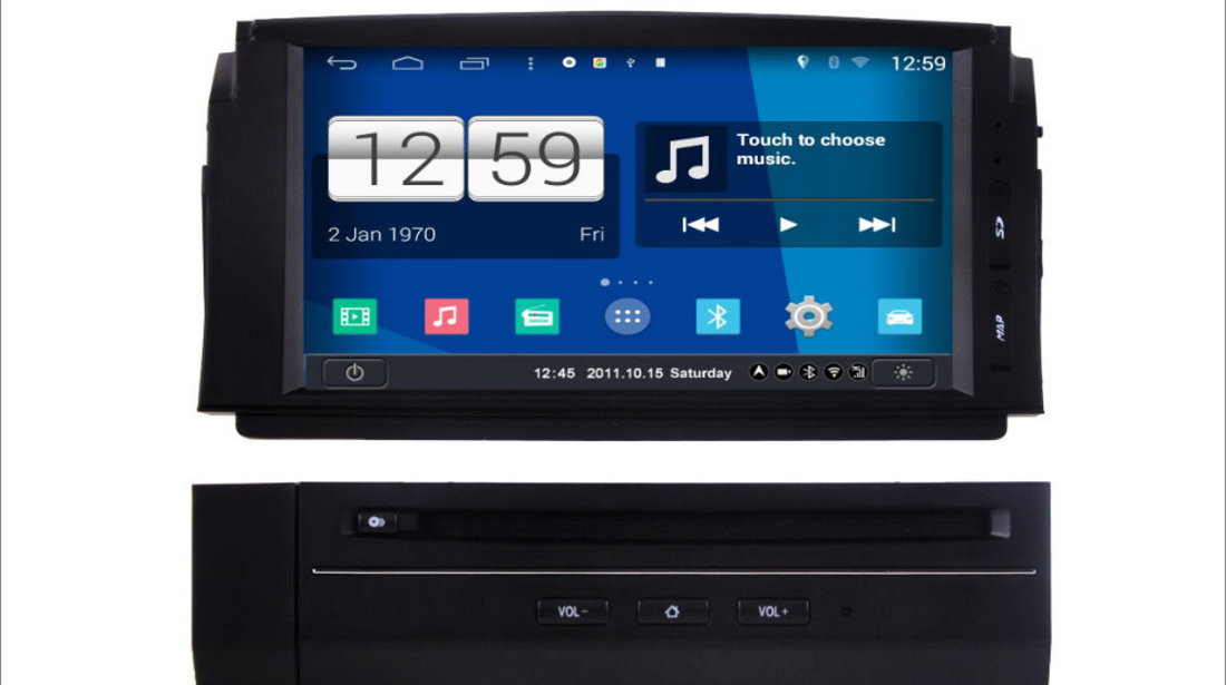 Navigatie Mercedes C class W204 (2007-2011) cu Android, platforma S160