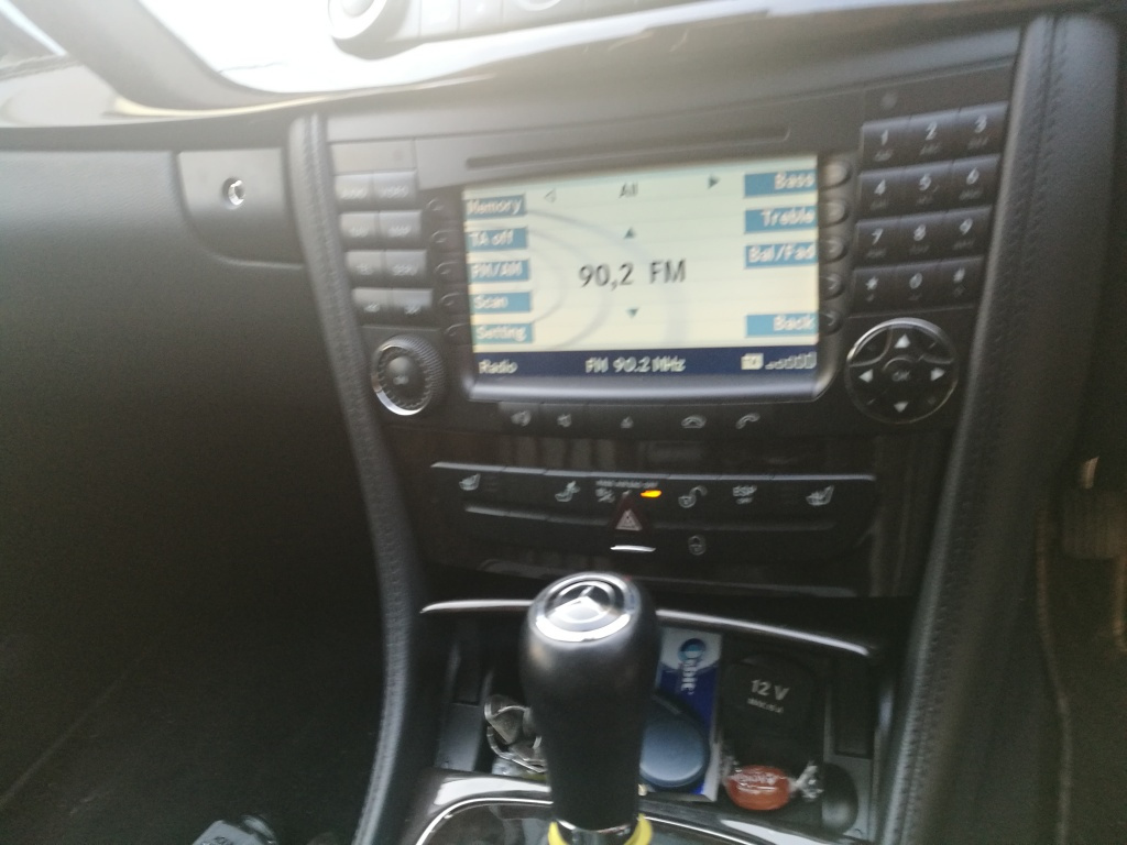 Navigatie Mercedes W211 facelift E320 CDI 2008