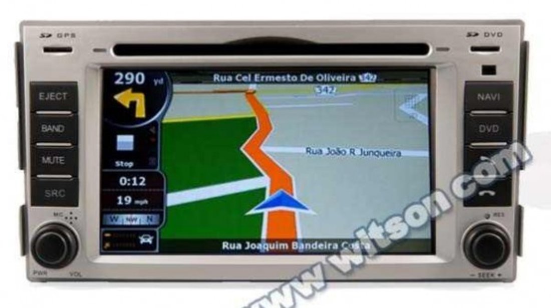 NAVIGATIE NAV W2-M008 DEDICATA HYUNDAI SANTA FE 4,4,4 S160 INTERNET 3G WIFI QUAD CORE