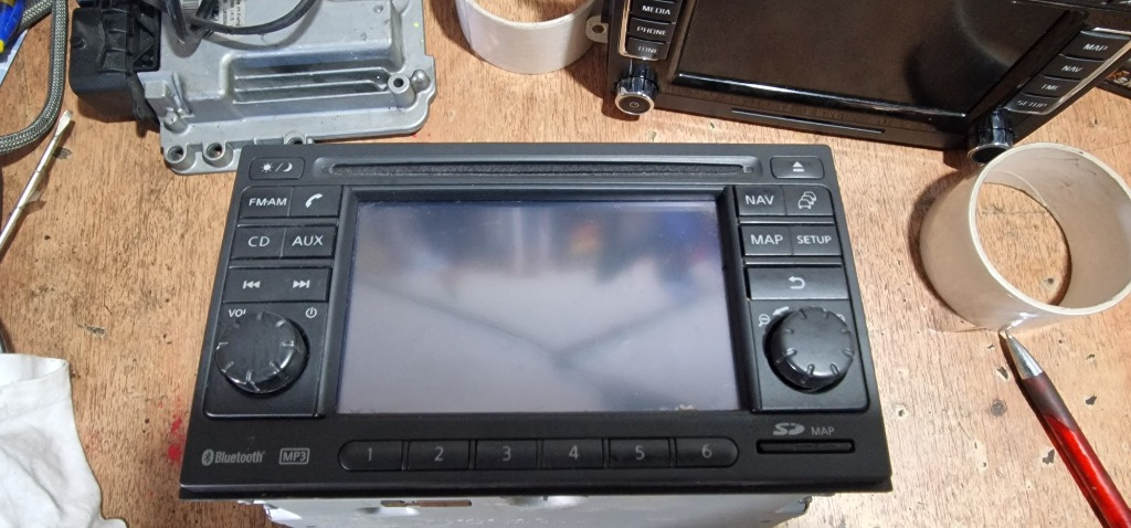 Navigatie Nissan Qashqai 2007-