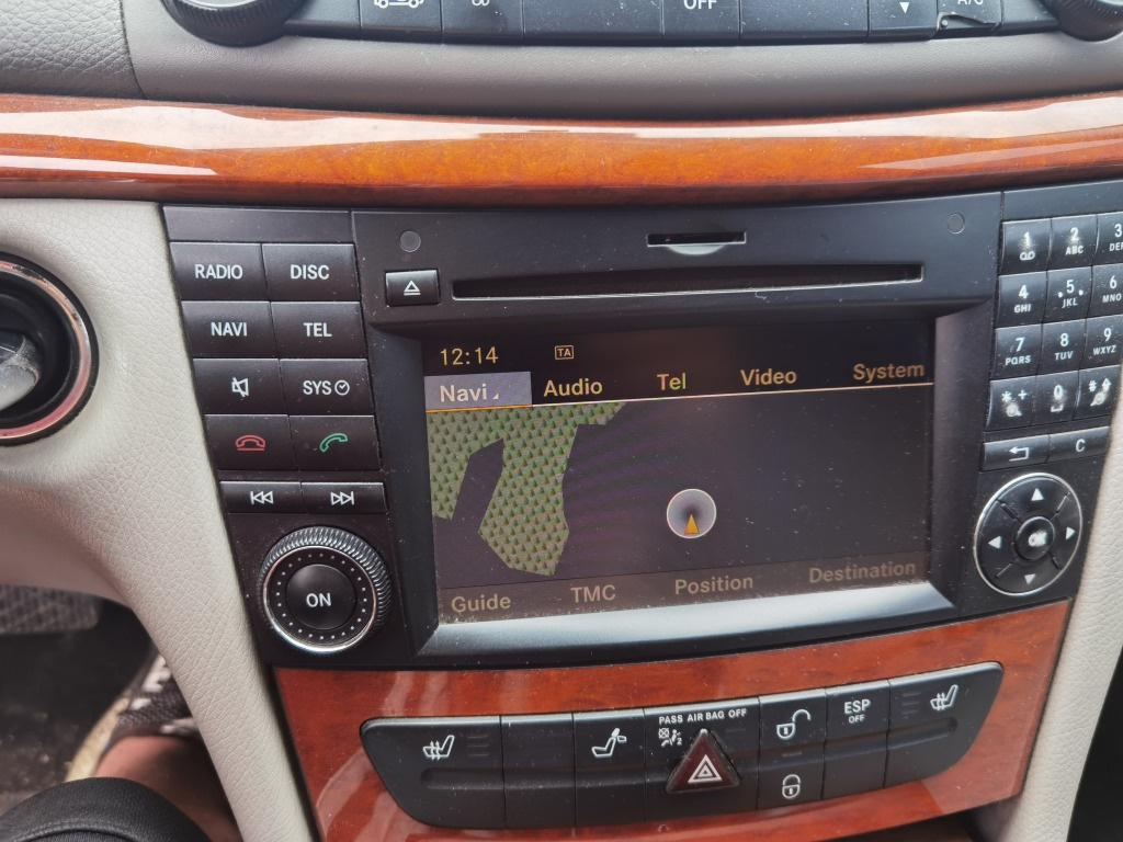 Navigatie ntg 2.5 mercedes E class w211 facelift