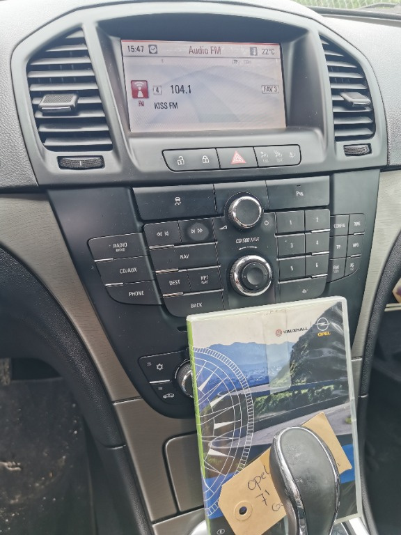 Navigatie Opel Insignia A kit complet navigatie mare