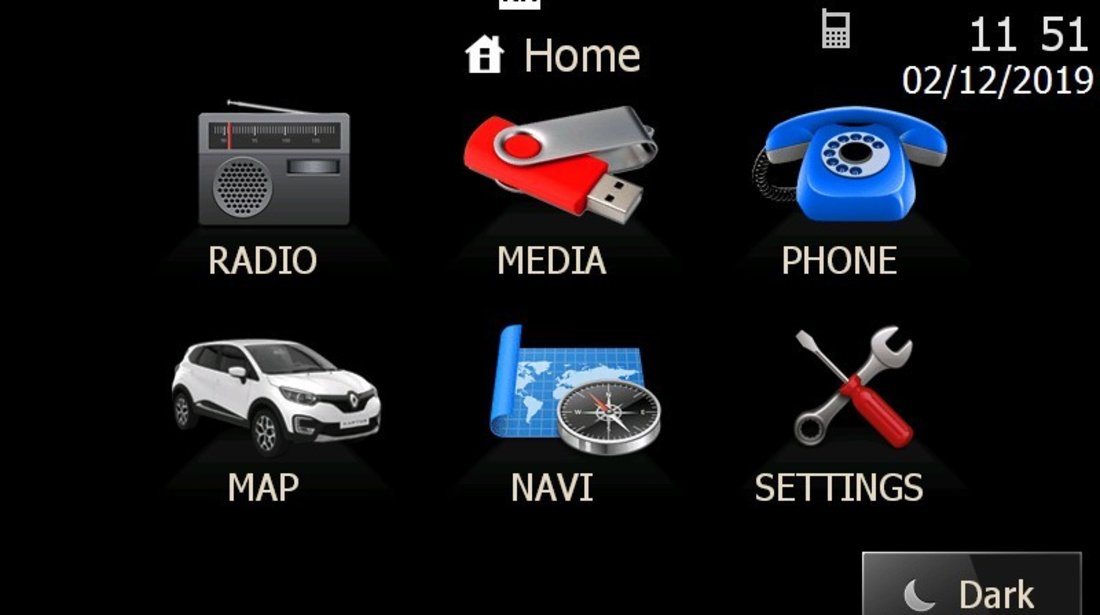Navigatie originala Dacia Media Nav/MediaNav Standard Renault Clio