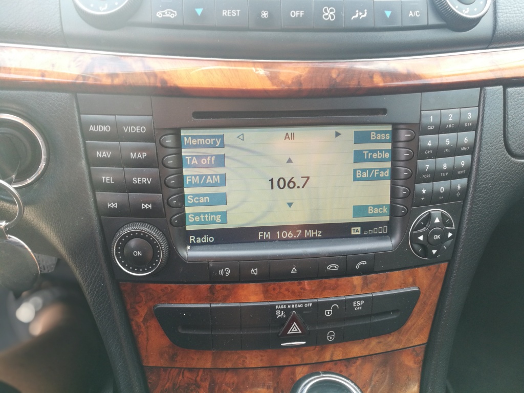 Navigatie originala mercedes e280 cdi 4matic s211 facelift break combi