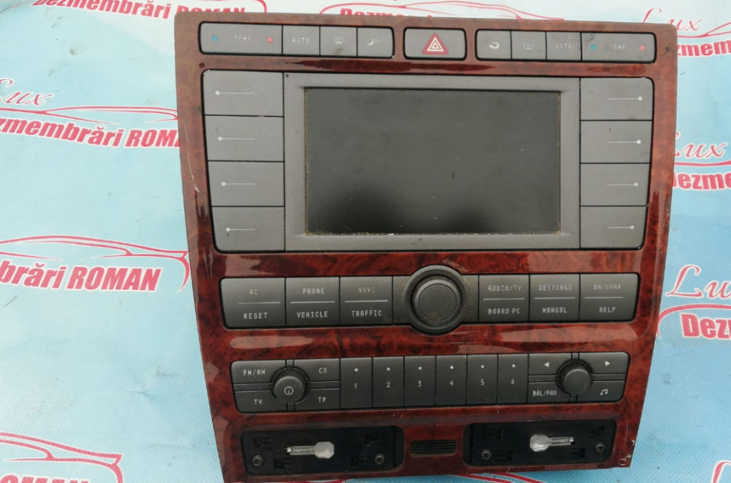 Navigatie originala panou comanda vw phaeton 3.0tdi motor bmk 224hp 4motion