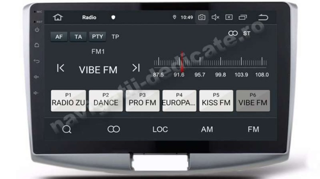 Navigatie Passat B6 B7 CC Carpad Volkswagen Android 8.0 Octa Core Ecran ips 10.1 inch  NAVD-P1012VW