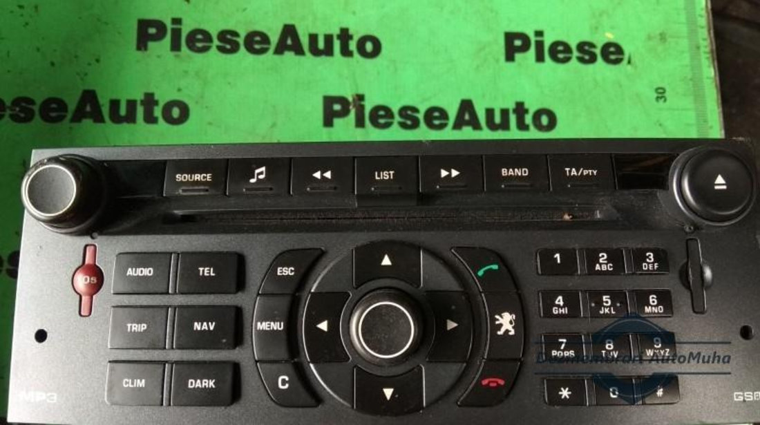 Navigatie Peugeot 407 (2004-2010) 9661552380