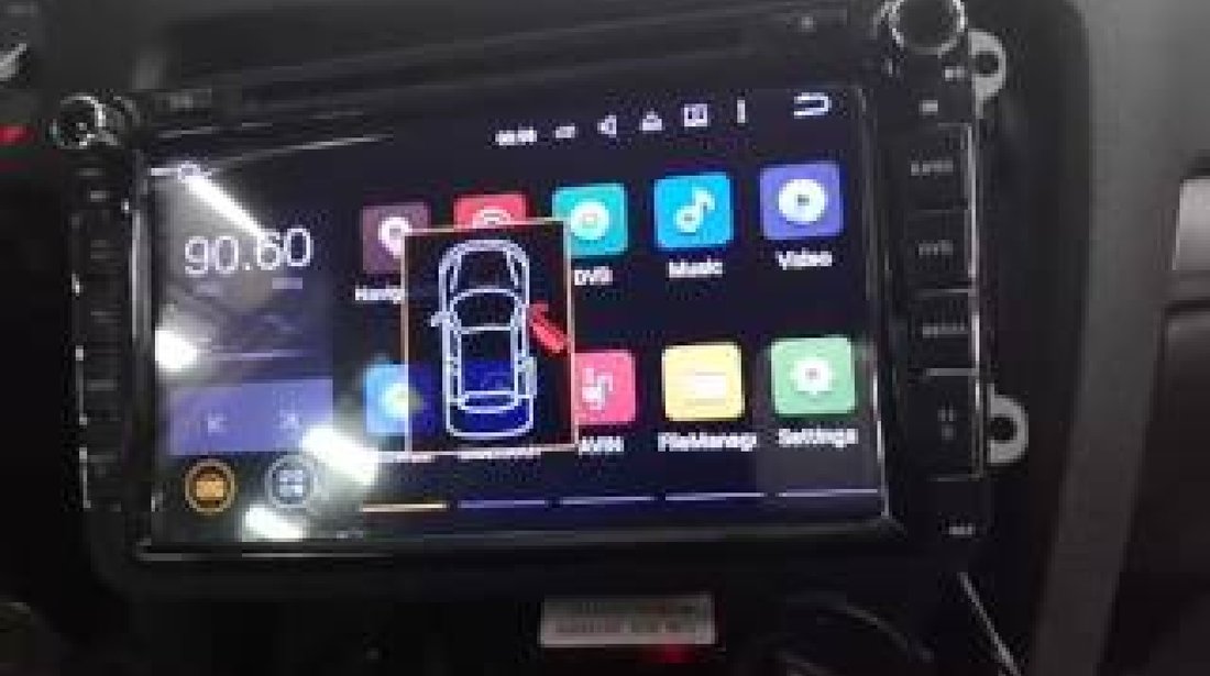 Navigatie player Auto GPS Android 5.1 sistem 1G RAM și 16G ROM 8,0 inch touch screen dedicat VW