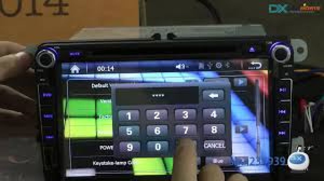 Navigatie player Auto GPS Android 5.1 sistem 1G RAM și 16G ROM 8,0 inch touch screen dedicat VW