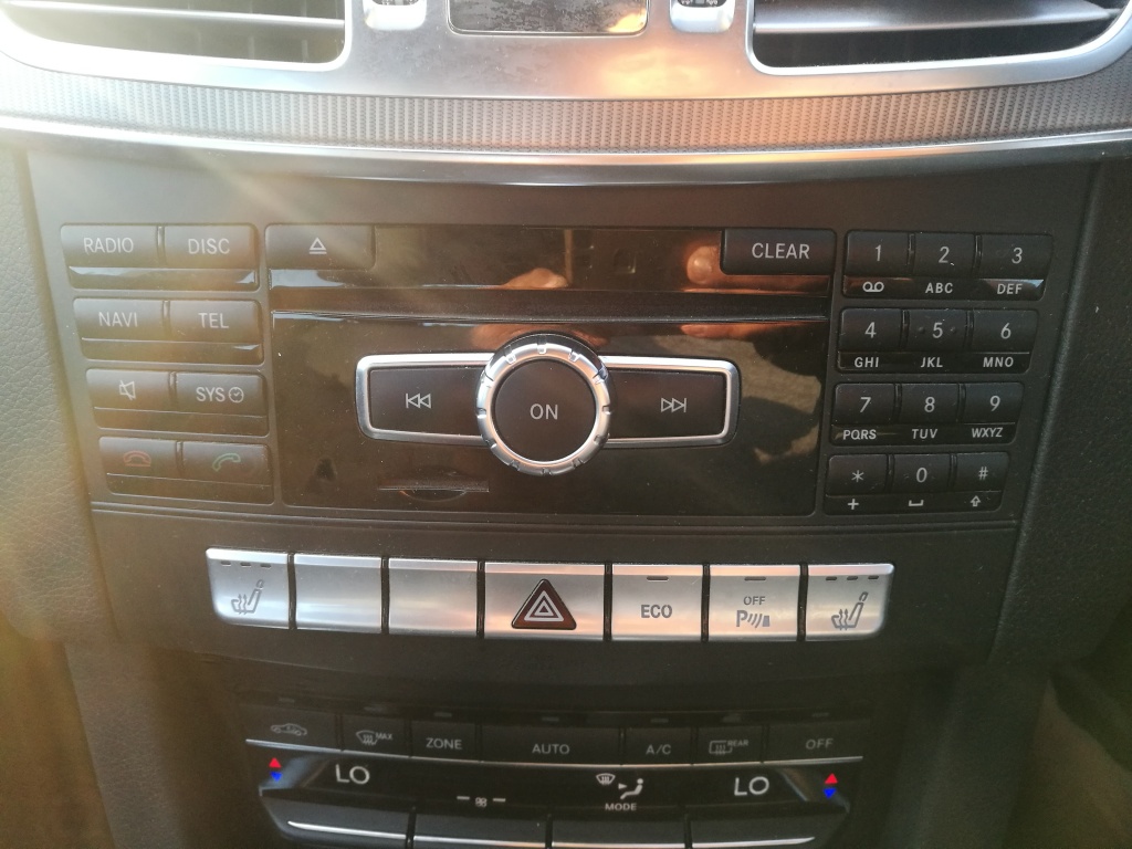 Navigatie radio cd mercedes w212 facelift