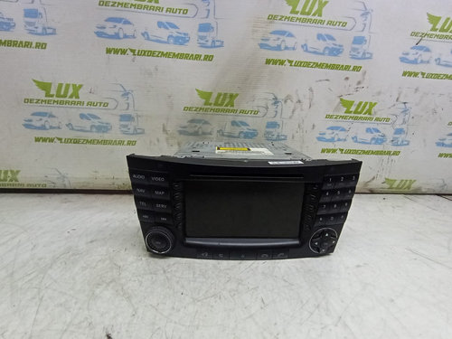 Navigatie radio cd player a2118204197001 Mercedes-Benz CLS-Class C219 [2004 - 2008] 3.0 cdi om642920