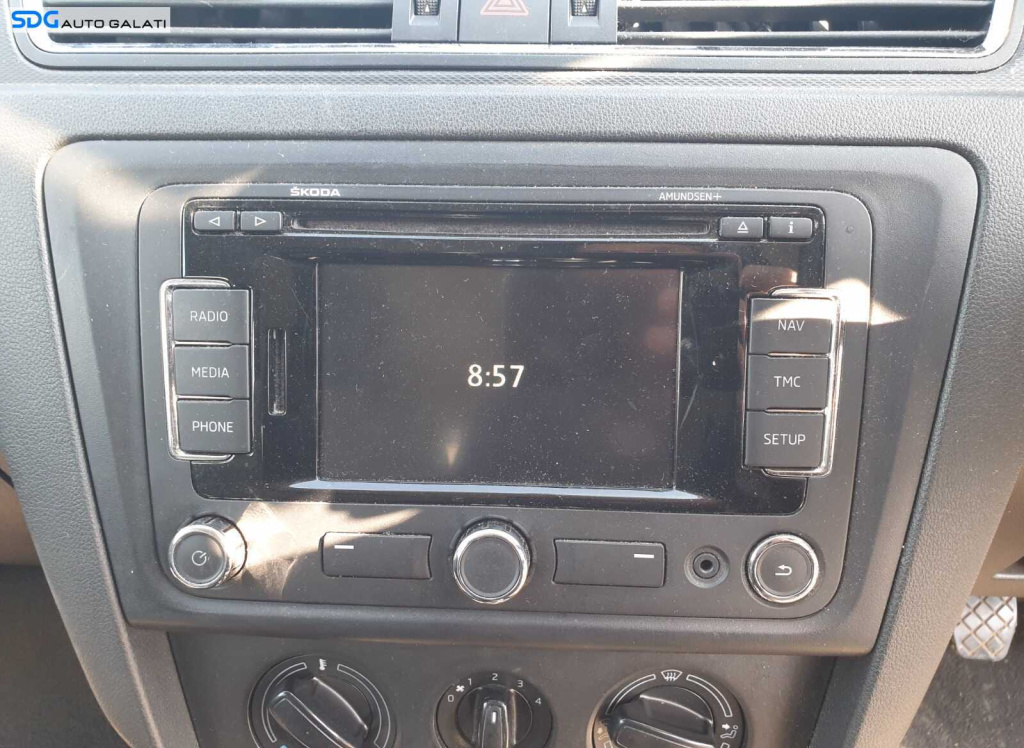 Navigatie Radio CD Player Amundsen + Skoda Rapid 2012 - 2022 [C4441]