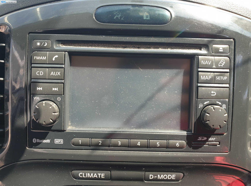 Navigatie Radio CD Player Nissan Qashqai J10 2007 - 2013 [K6340]