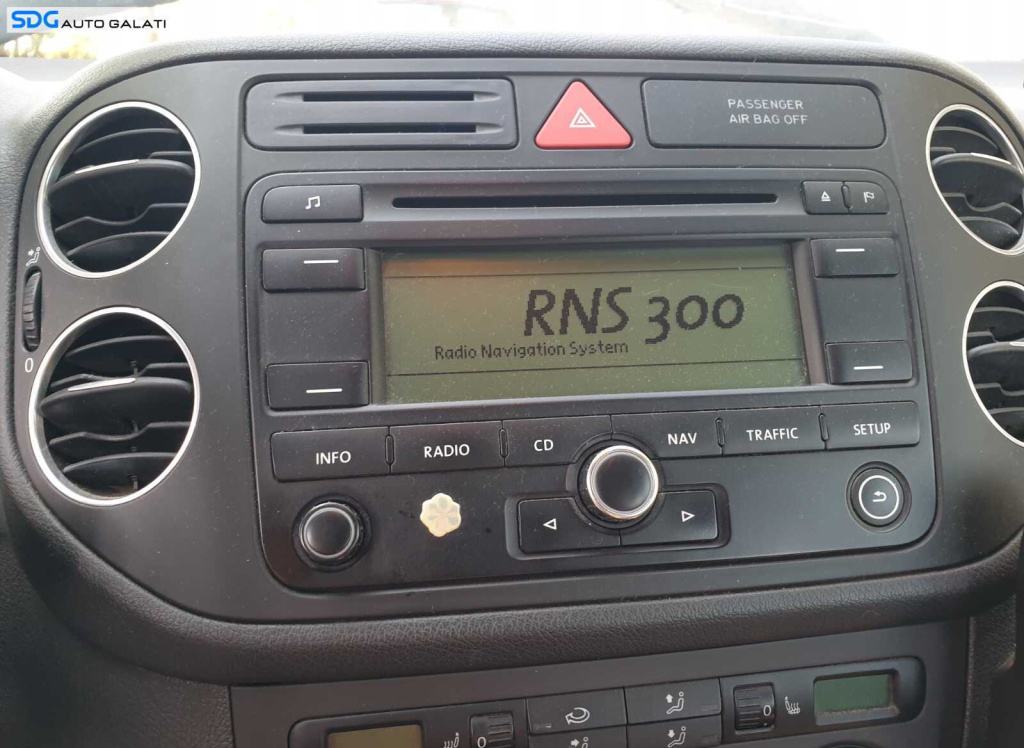 Navigatie Radio CD Player RNS300 Volkswagen Jetta 2006 - 2011 [C1442] [depozit hală 4]