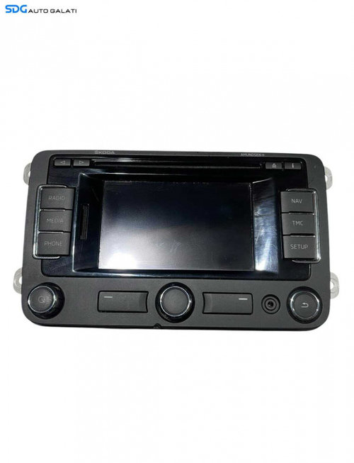 Navigatie Radio CD Player RNS315 RNS 315 Skoda Rapid 2012 - 2023 Cod 5JA035192 [S0124]