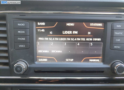 Navigatie Radio CD Player Seat Leon 5F 2012 - 2020 [C8530]