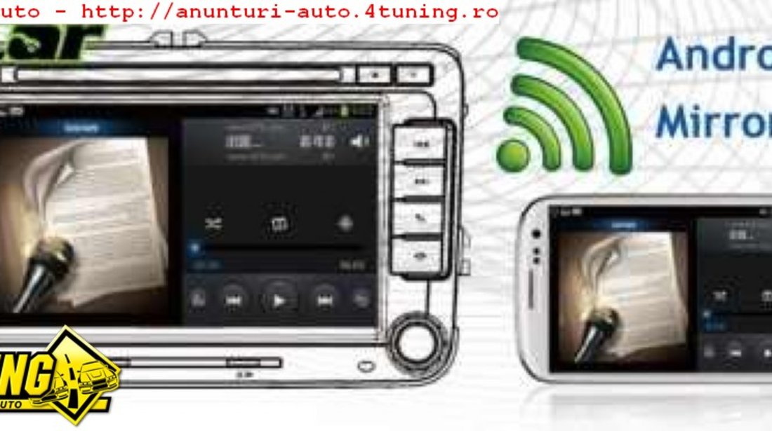 Navigatie Rns 510 ANDROID DEDICATA VOLKSWAGEN SKODA SEAT WITSON W2-I004 PLATFORMA S150 PROCESOR DUAL CORE A8 1GHZ 512 DDR 2 INTERNET 3G WIFI DVD GPS TV DVR CARKIT PRELUARE AGENDA TELEFONICA MODEL PREMIUM!