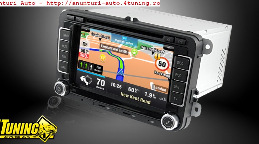 NAVIGATIE RNS 510 DYNAVIN DEDICATA SKODA OCTAVIA 2 PLATFORMA D99 ANDROID 2 2 CARKIT PARROT DUAL RADIO TUNER