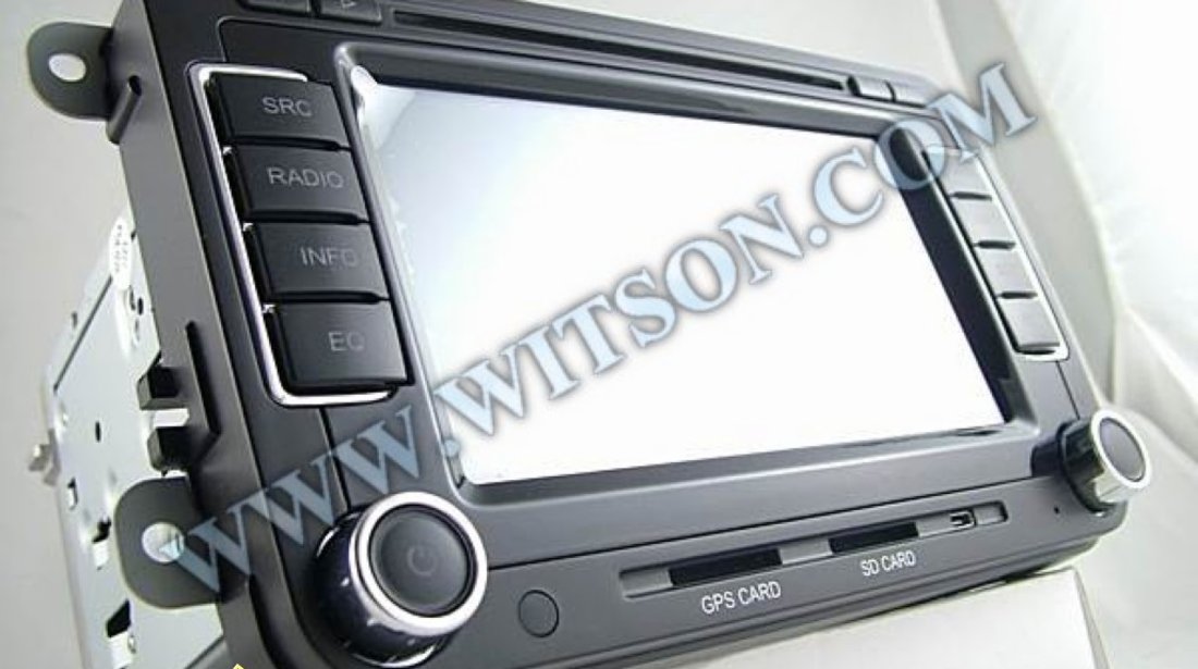 Navigatie Rns 510 Witson Dedicata Seat Toledo 1699 LEI Dvd Gps Car Kit Usb Tv Afisaj Senzori Ops