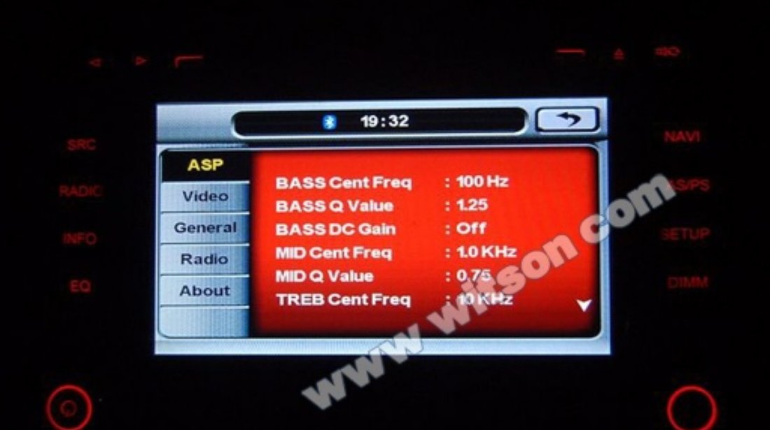 Navigatie Rns 510 Witson Dedicata Seat Toledo 1699 LEI Dvd Gps Car Kit Usb Tv Afisaj Senzori Ops