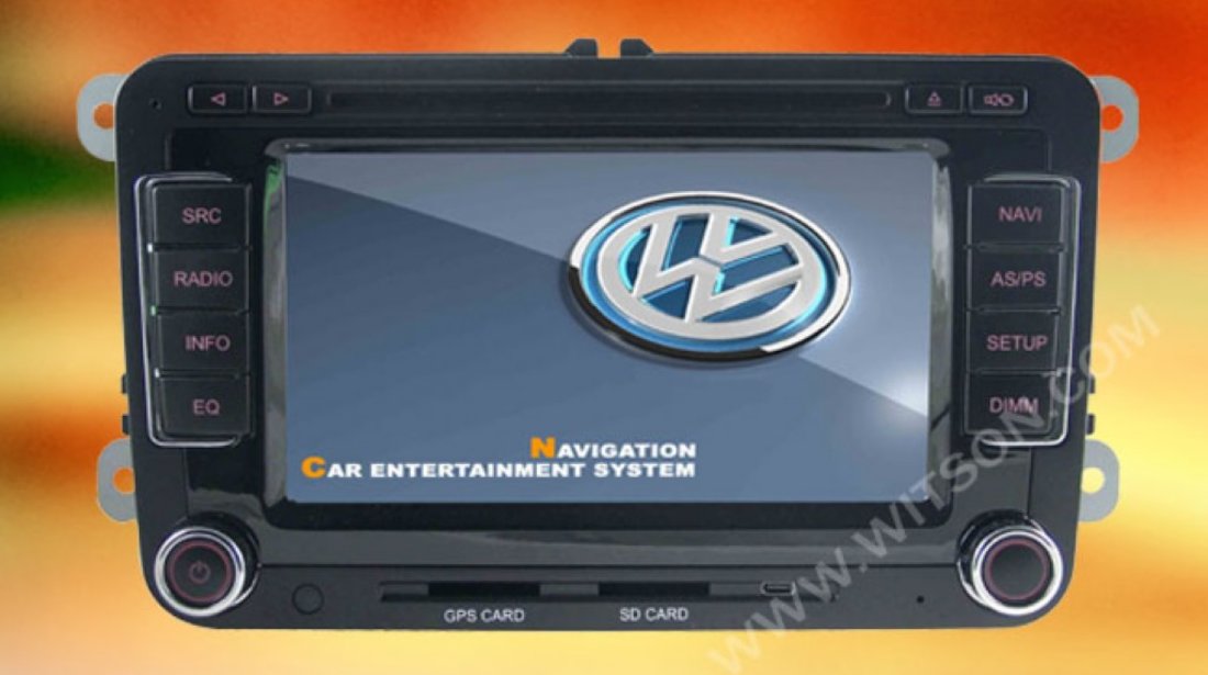 Navigatie Rns 510 Witson Dedicata Vw Amarok Afisaj Climatronic Senzori Oem Dvd Gps Car Kit Usb Divx