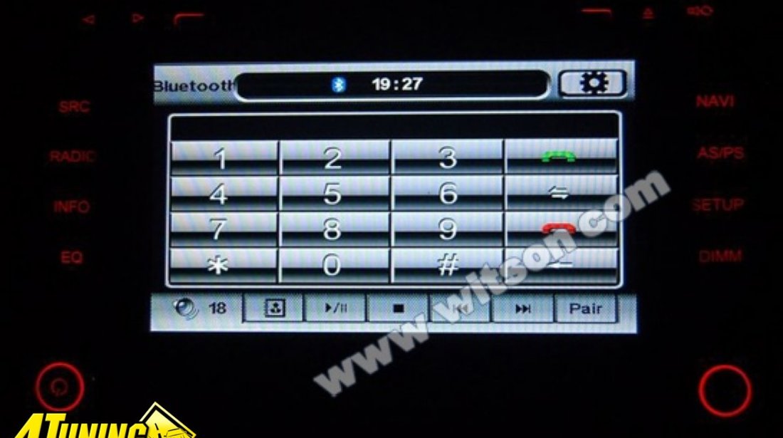 Navigatie Rns 510 Witson Dedicata Vw EOS Afisaj Climatronic Senzori Oem Dvd Gps Car Kit Usb Divx