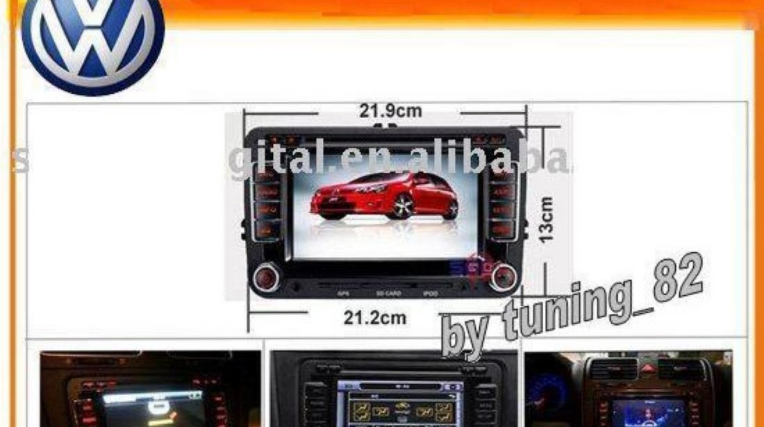 NAVIGATIE RNS 510 WITSON DEDICATA VW POLO 2010 DVD GPS CAR KIT USB TV AFISAJ SENZORI OPS