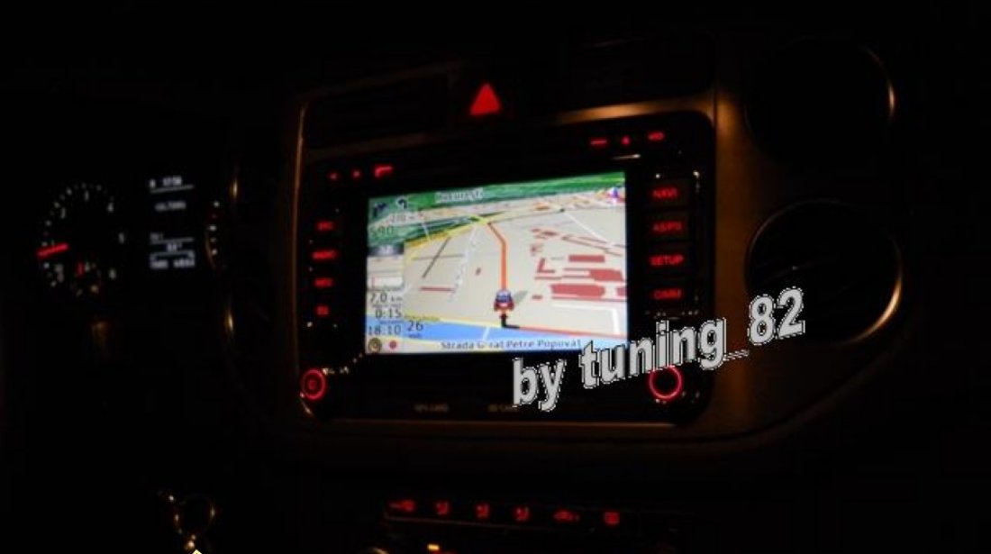 Navigatie Rns 510 Witson Dedicata Vw TIGUAN Dvd Gps Car Kit Usb Tv Afisaj Senzori Ops