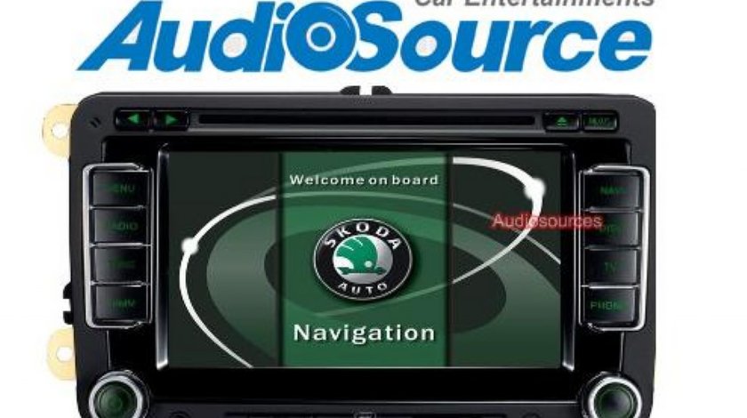 Navigatie Rns 510 Witson W2 D781s Dedicata Skoda ROOMSTER Internet 3g Gps Dvd Carkit Cu Preluare Agenda Afisaj Climatronic Model 2013