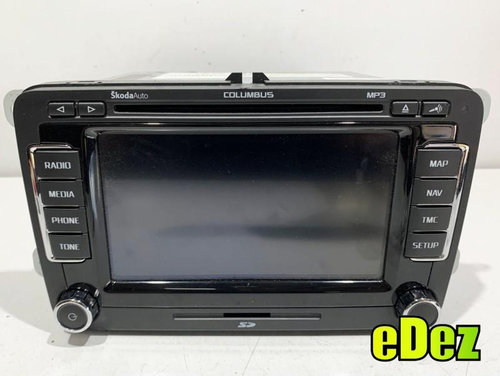 Navigatie Skoda Octavia 2 facelift (2008-2013) 3T0035680A