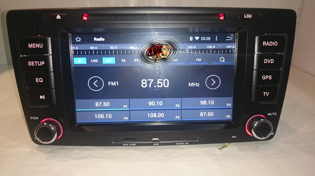 Navigatie Skoda Octavia 2004-2013 cu Android 5.1 + camera marsarier