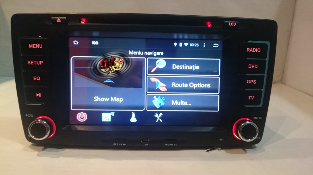 Navigatie Skoda Octavia 2004-2013 cu Android 5.1 + camera marsarier