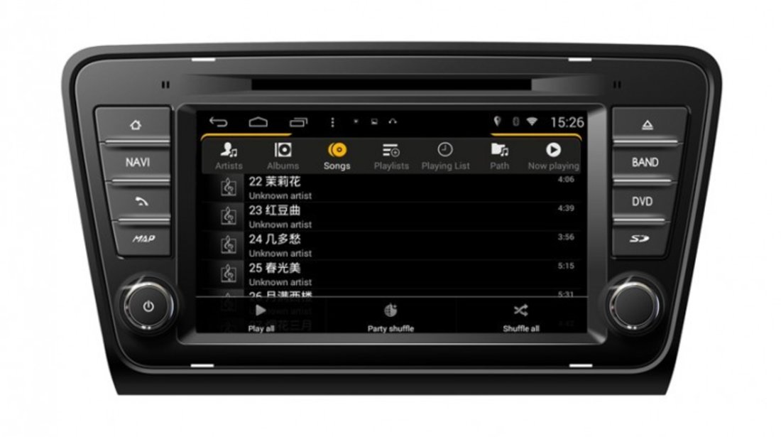 Navigatie Skoda Octavia 2013- cu Android, platforma S160