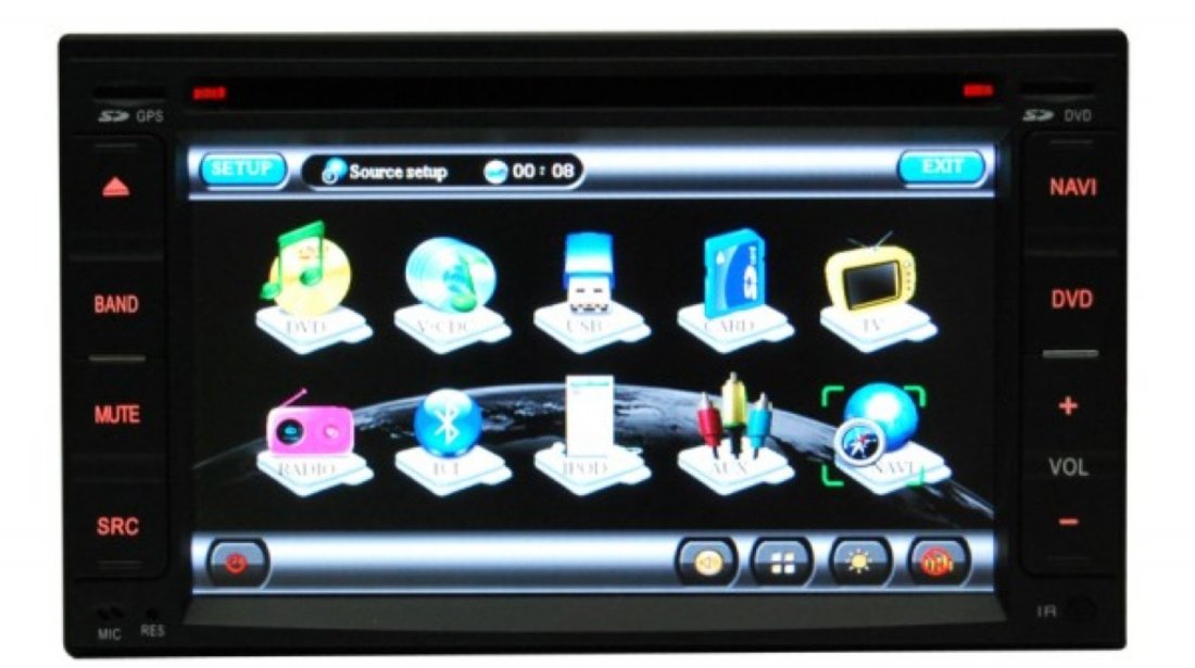 Navigatie TID 8901i Dedicata Hyundai ELANTRA DVD AUTO GPS CARKIT INTERNET