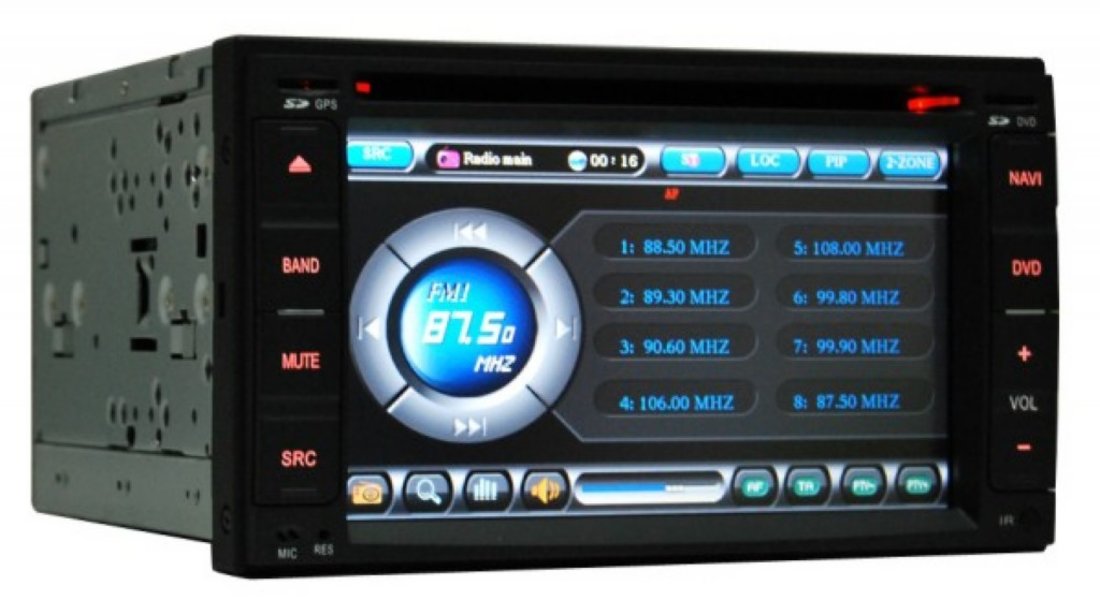 Navigatie TID 8901i Dedicata Hyundai OLD SANTA FE DVD AUTO GPS CARKIT INTERNET