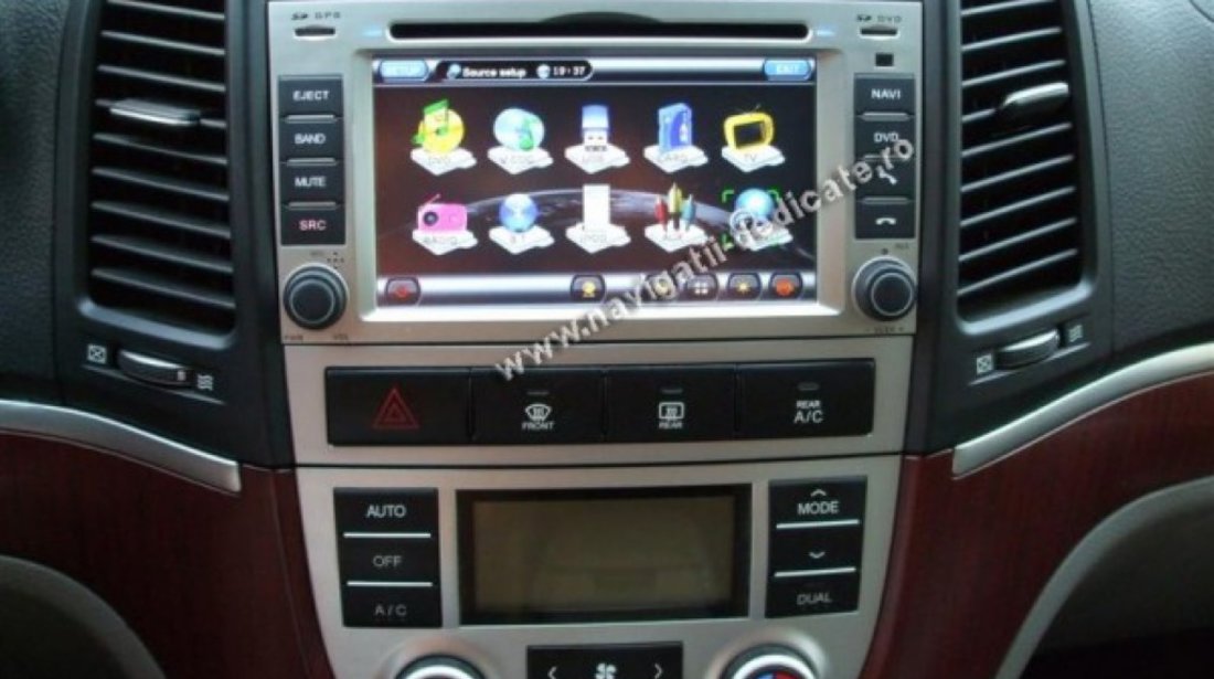 Navigatie TID 8908 Dedicata Hyundai Santa Fe DVD AUTO GPS CARKIT INTERNET