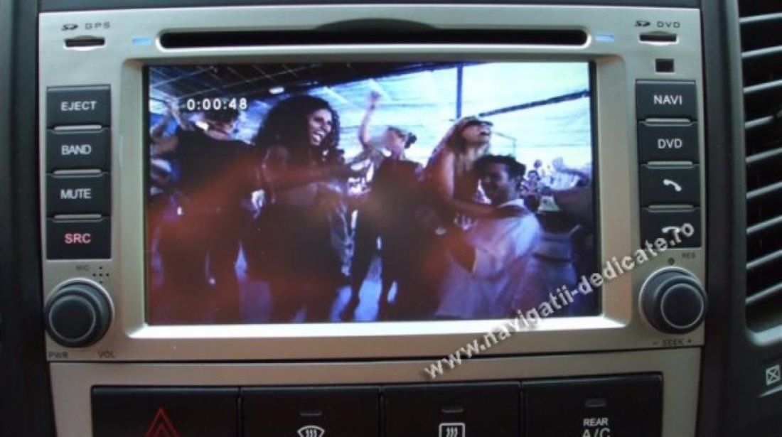 Navigatie TID 8908 Dedicata Hyundai Santa Fe DVD AUTO GPS CARKIT INTERNET