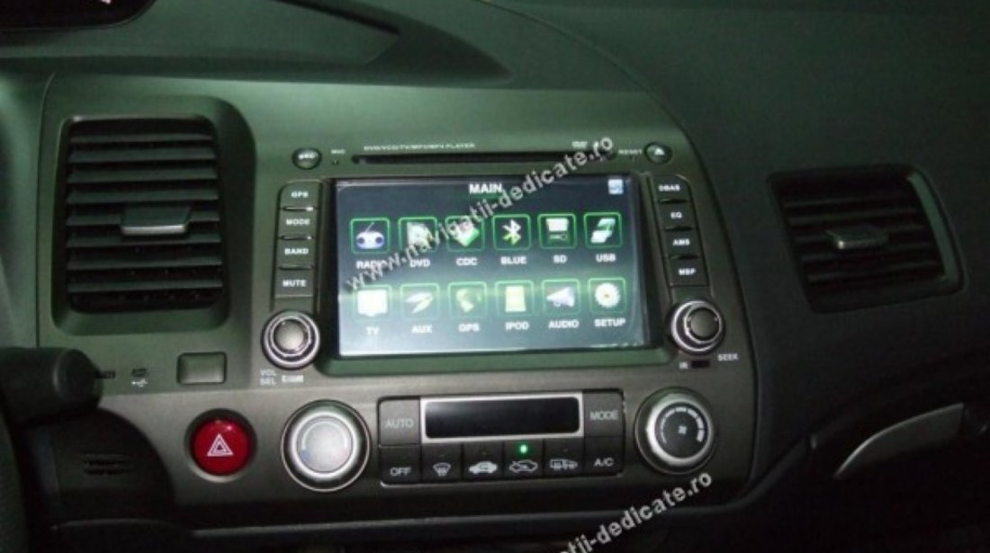 Navigatie TID 8944 Dedicata Honda Civic Sedan DVD Auto GPS Carkit