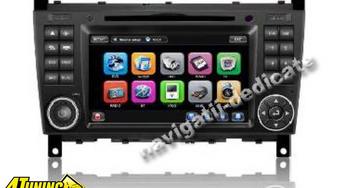 Navigatie TID 8993 Dedicata MERCEDES BENZ C CLC DVD AUTO GPS CARKIT TV