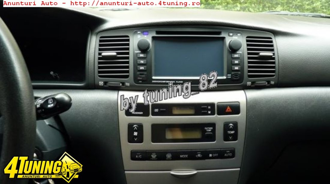 Navigatie TOYOTA COROLLA E120 2002-2006 Dvd Gps Car Kit Usb Bluetooth