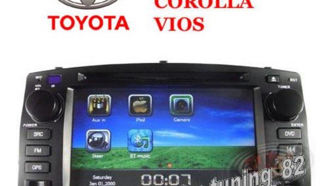 Navigatie TOYOTA COROLLA E120 2002-2006 Dvd Gps Car Kit Usb Bluetooth
